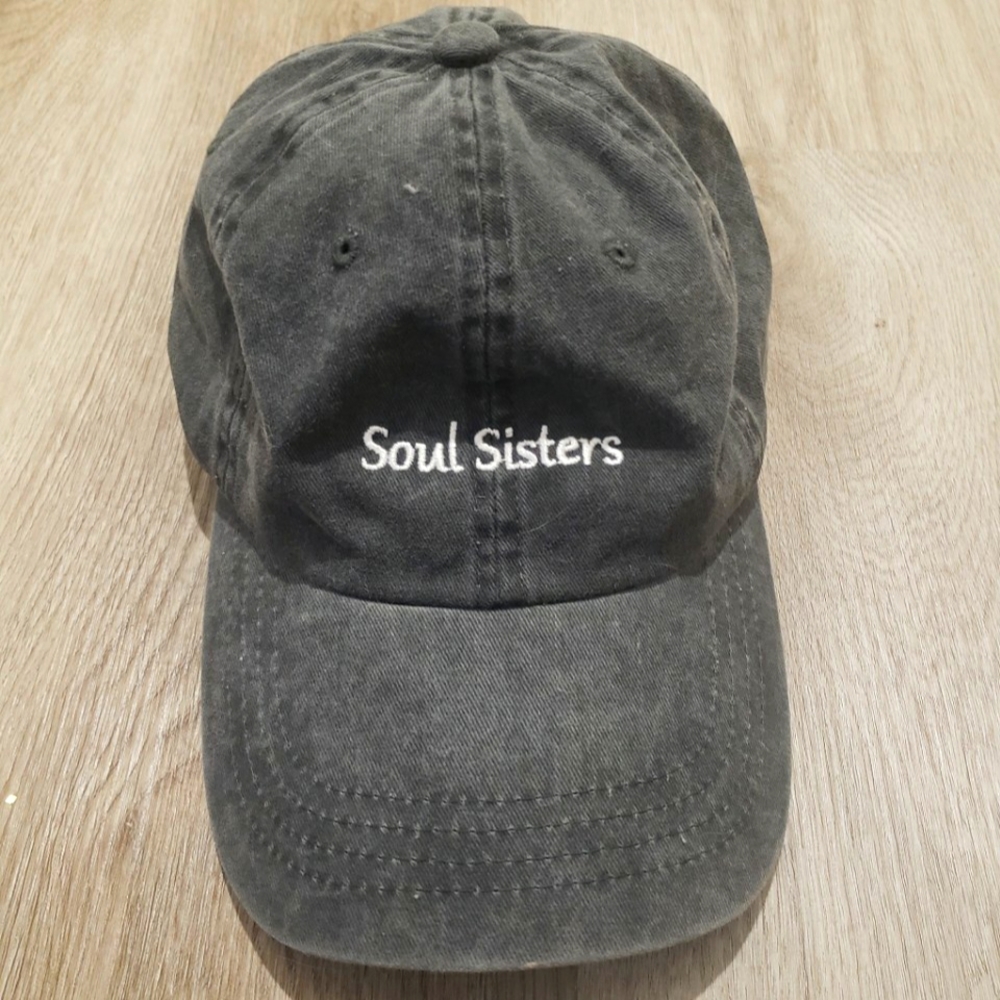 NEW! Black "Soul Sisters" baseball cap